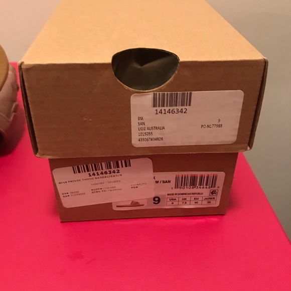 Ugg Binx Fringe Thong Sandals - Picture 6 of 6